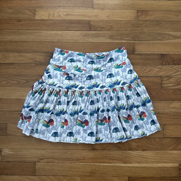 GG Blue Luxe Sport Flowers Women's Golf Tennis Pickleball Skort Size S - Picture 1 of 5